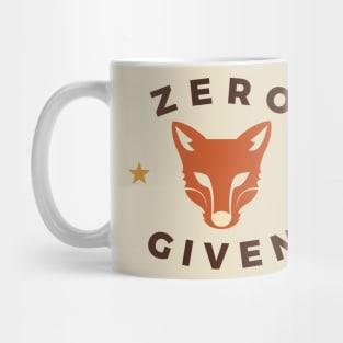 Zero Fox Given Mug